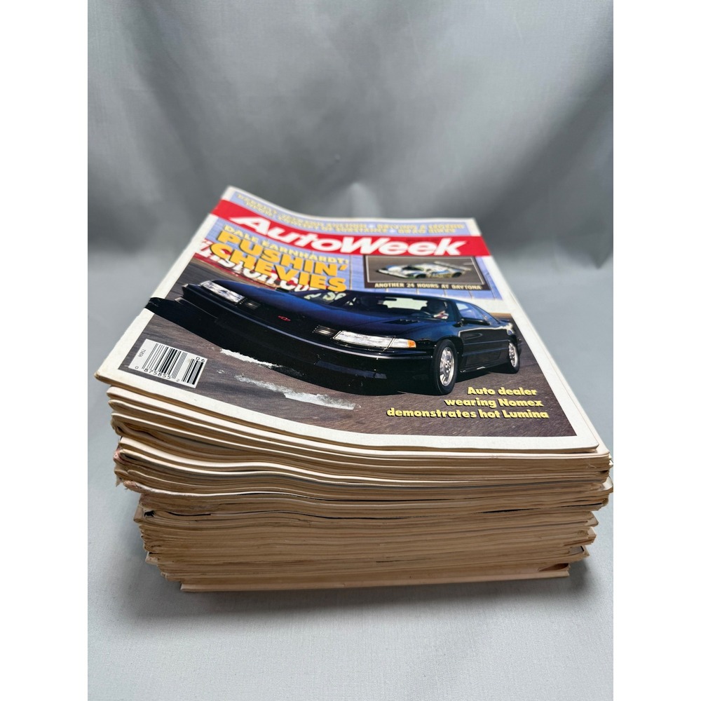 AutoWeek Magazine 47 Consecutive Issues 1991 Automotive Racing News  Car Culture